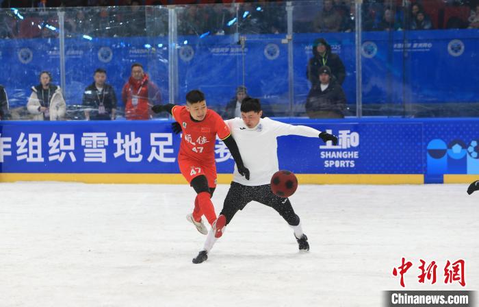 中国顺佳队首战告捷 哈尔滨冰球馆揭幕战21胜吉